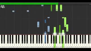 Ennio Morricone - Mille Echi | Adelina Piano synthesia tutorial