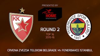 EuroLeague Top16 - Fenerbahce Istanbul - Crvena Zvezda Telekom Belgrade - Jan Vesely