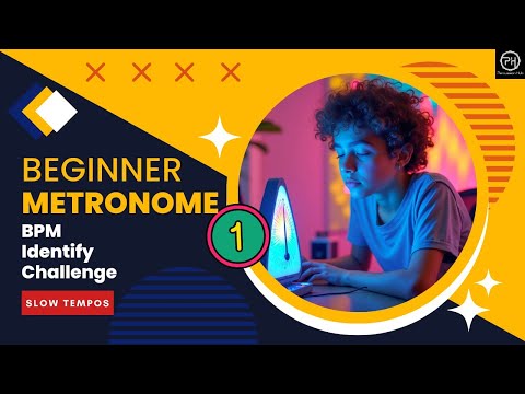 1. Beginner Metronome BPM Identify Challenge #1 – Slow Tempos (10–60 BPM)