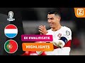 CRISTIANO RONALDO SLAAT TOE! ?? | Luxemburg vs Portugal | Kwalificatie EK 2024