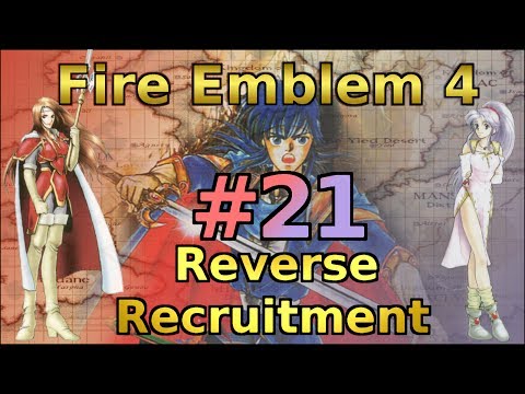 Altenna vs Arione - Let's Play Fire Emblem 4 Reverse Recruitment - Part 21 (Ch9)