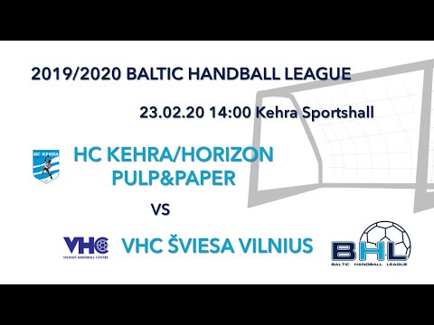 BHL 2020: HC Kehra/Horizon Pulp&Paper - VHC Šviesa Vilnius