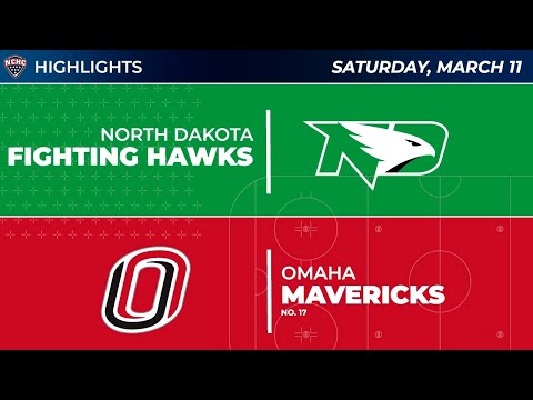 3/11/23 North Dakota at Omaha Highlights | Quarterfinals Game 2
