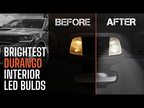 The Brightest Interior LED Bulbs for Your 11-21 Dodge Durango | HR Tested