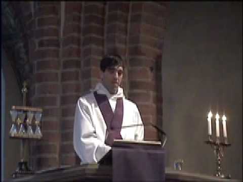 Predikan Helga Trefaldighet Uppsala 28 feb-10, Den kämpande tron, Patrik Magnusson.mov