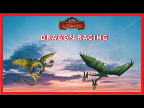 RACING WITH TWO DRAGONS! | Ghastly Zapplejack and Hideous Zippleback - School of Dragons Gameplay