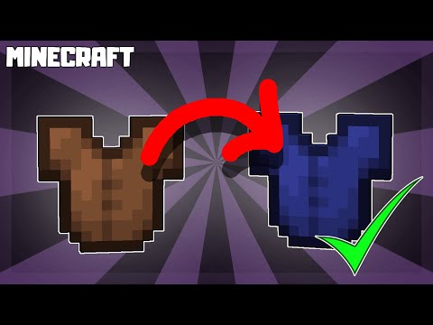 How Do You Dye Leather Armor In Minecraft? | TUTORIAL