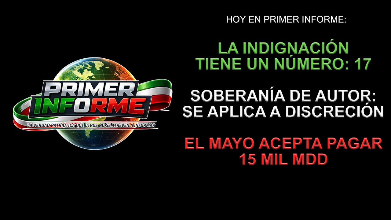 Primer Informe: Tres lecciones de soberanía que nadie pidió 😅