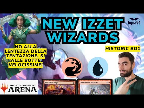 NUOVO IZZET WIZARDS! Historic Bo1 #mtgarena #mtgita #mtg
