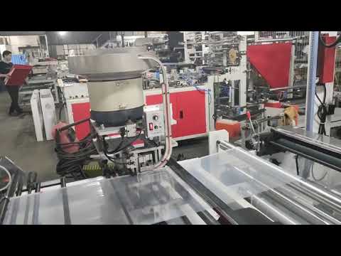 zipper bag zip lock making machine with slider,