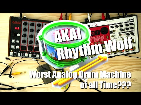 Bad Gear - Akai Rhythm Wolf - Worst Analog Drum Machine Of All Time???