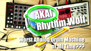 Video thumbnail for Bad Gear - Akai Rhythm Wolf - Worst Analog Drum Machine Of All Time??? by AudioPilz