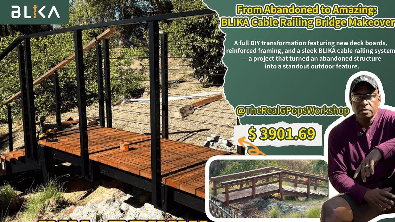 Installation Guide for Bridge Rebuild & Stair Cable Railing