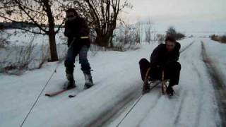 preview picture of video 'Auto skiering Moravská Třebová'