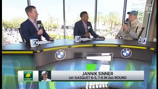 Jannik Sinner and his dad in Indian Wells - Interview 11.03.2023