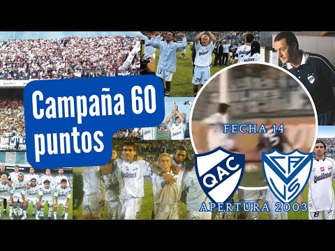 Quilmes vs Vélez - Apertura 2003 - Fecha 14 #60puntos