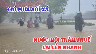 MƯA XỐI XẢ, LẠNH RUN NGƯỜI - NƯỚC LỤT LẠI LÊN NHANH | Lequang Channel