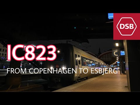 DENMARK IC (IC823 from Copenhagen Central to Esbjerg)
