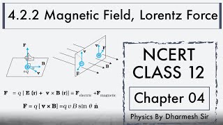 4.2.2 Magnetic Field, Lorentz Force | Chapter 04 Moving Charges and Magnetism | Class 12 Physics