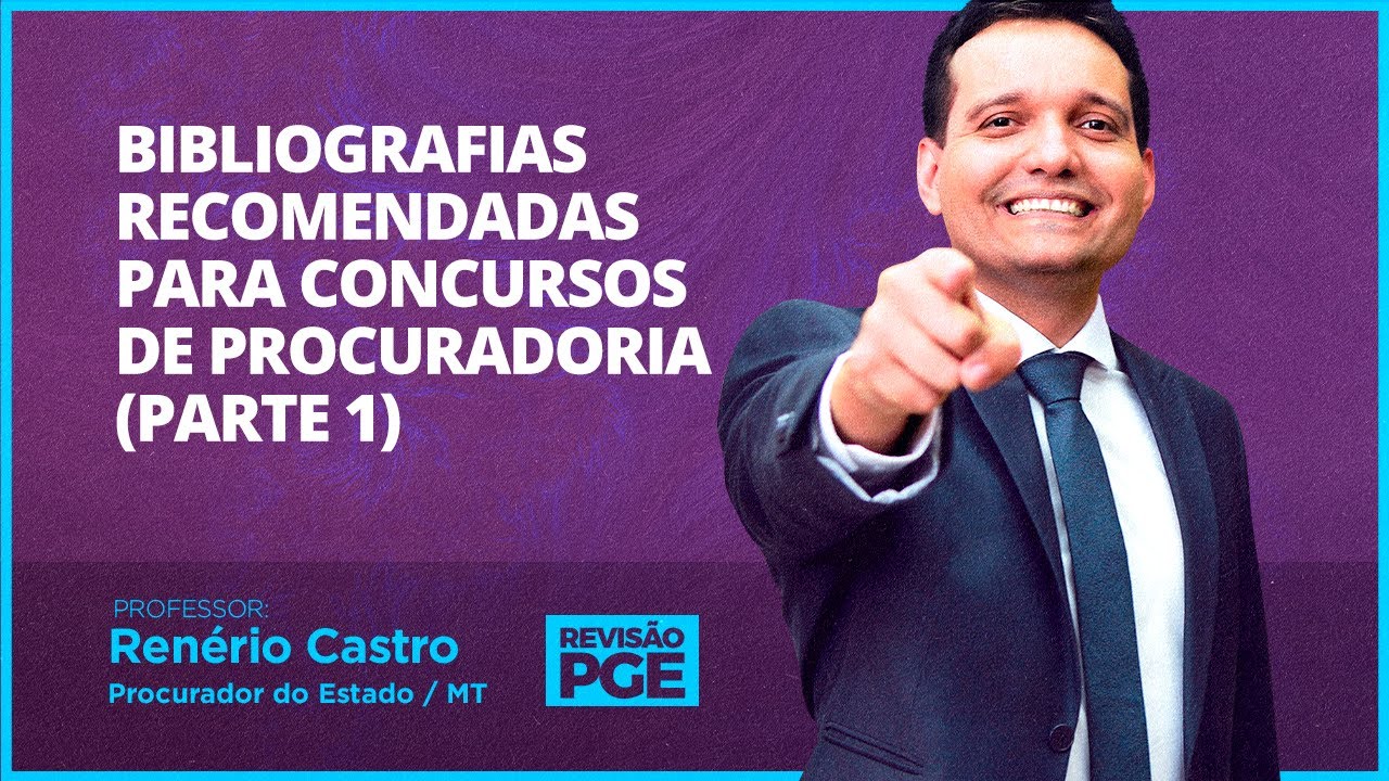 Bibliografia para PGE, PGM e AGU | PARTE 1