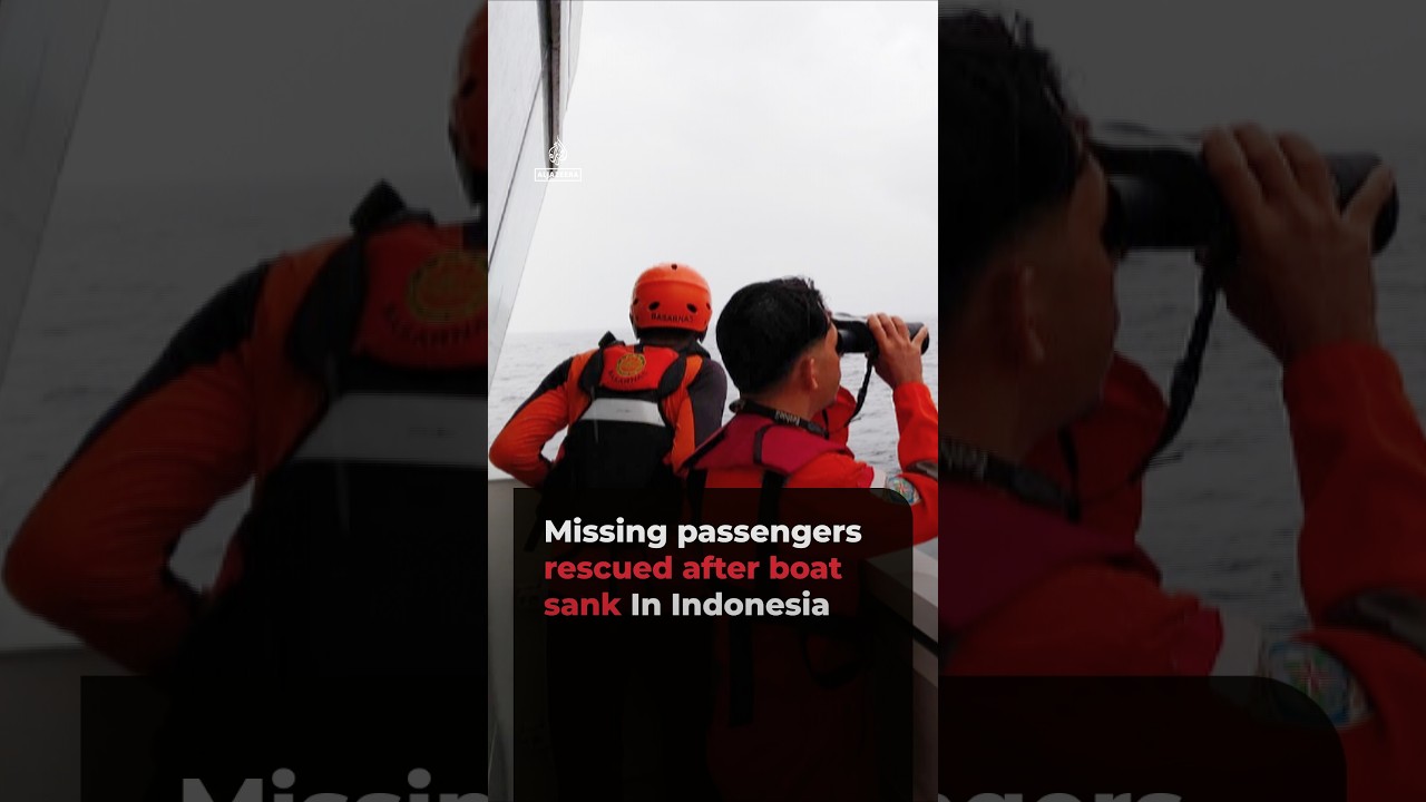 Video: Al Jazeera English reports five survivors found after Indonesia boat sinking