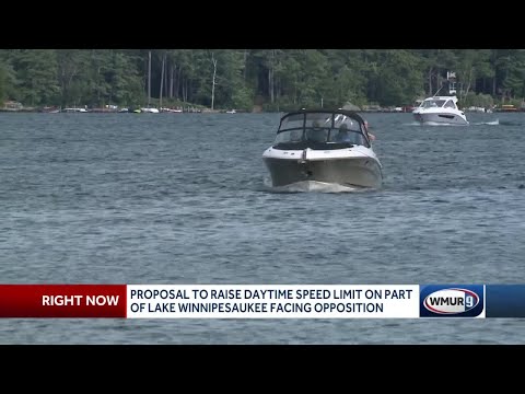 Proposal to raise daytime speed limit on part of Lake Winnipesaukee facing opposition