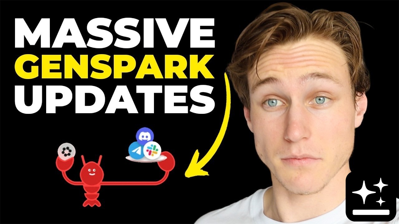 YouTube: Обзор обновлений GenSpark 4.0: создание ИИ-агентов для бизнеса
