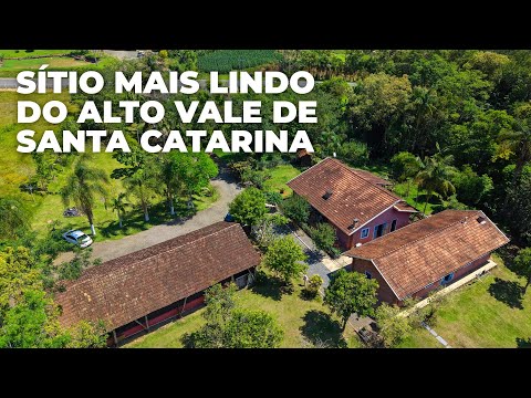 SÍTIO MAIS LINDO DO ALTO VALE DE SANTA CATARINA