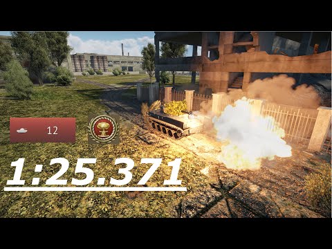 WORLD RECORD NUKE in War Thunder - 1:25.371 - BMD-4 | Abandoned factory | Flanker-x (old)
