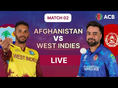 CRICKET LIVE: Afghanistan vs West Indies | 2nd T20I Match | January 21 | Dubai | ACB | 321J