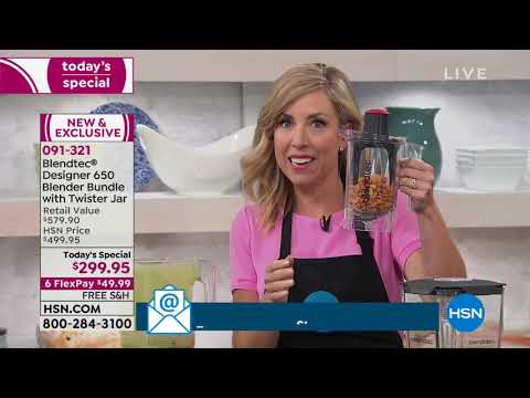 HSN | Blendtec Blenders 09.22.2018 - 03 PM