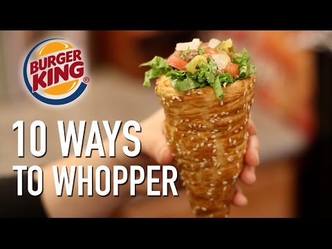 10 Ways to Whopper - Featuring the Whopperrito Video