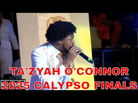 Duane Ta'Zyah O'Connor Kaiso to D World Calypso Monarch Finals  Dimanche Gras 2025 Trinidad Carnival