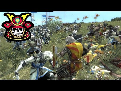 CLOSE 4 PLAYER FFA! Medieval 2 Total War Gameplay