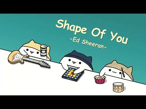 Ed Sheeran - Shape of You (cover by Bongo Cat) 🎧