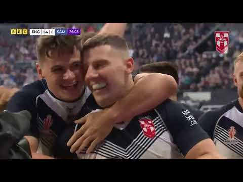 England v Samoa Extended Highlights RLWC2021