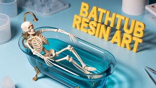#410|Rub A Dub Dub, Bathtub Resin Art You Have See!