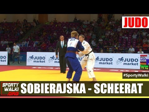 Sobierajska vs Scheerat / Cadet European Judo Championship Warsaw 2019