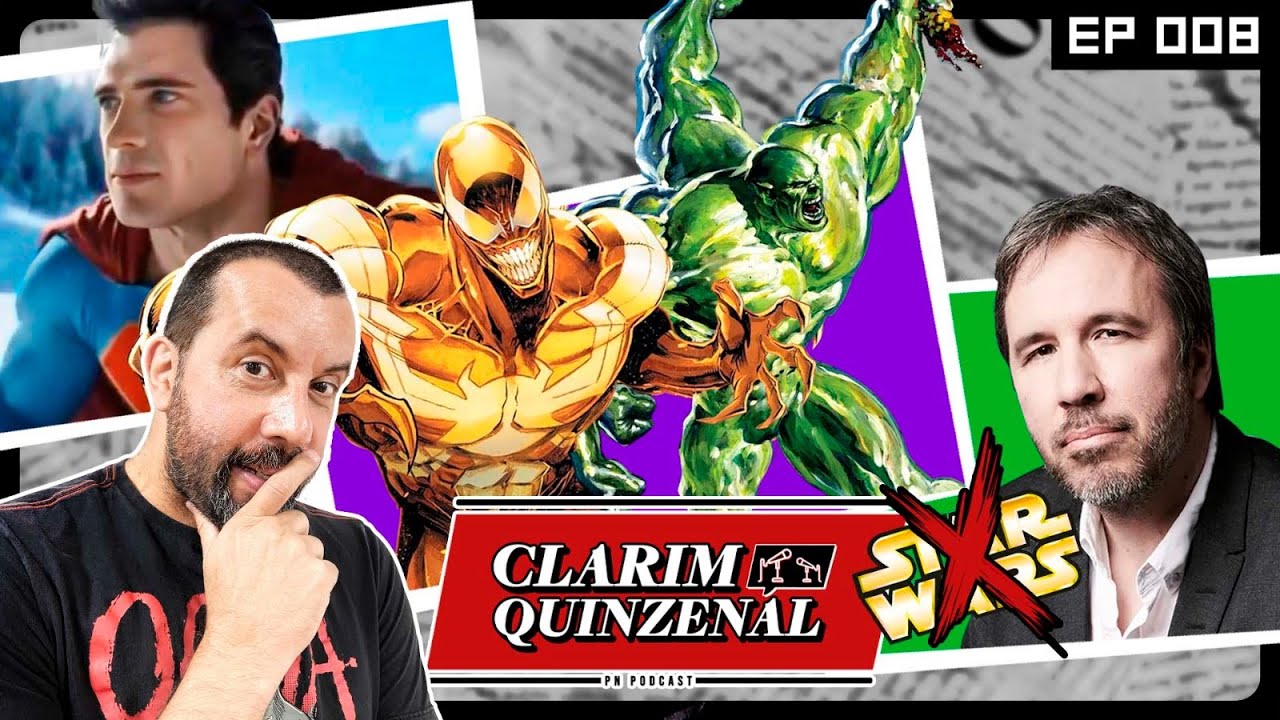 Hulk com poder do Galactus, Venom Dourado, expectativas para Superman, Star Wars e mais