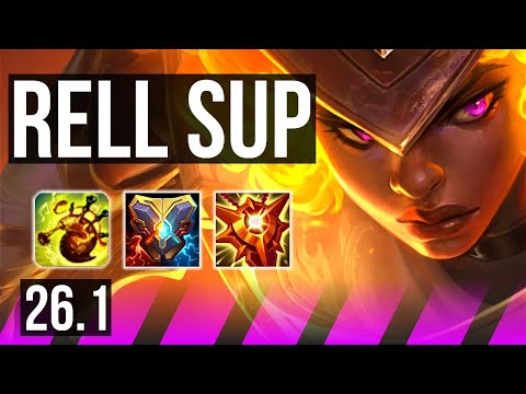 RELL & Kai'Sa vs THRESH & Aphelios (SUP) | EUW Master | 26.1
