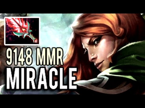 Speed Damage Arrow Imba by Miracle- WindRanger 9148 MMR Meta 7.02 Dota 2