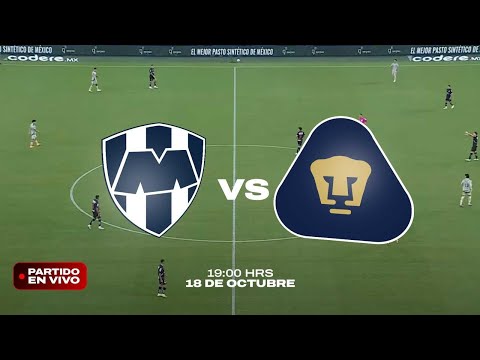 🔴 EN VIVO CON IMAGEN: Monterrey vs Pumas | Jornada 13 - Liga MX AP 2025. | Layvtime