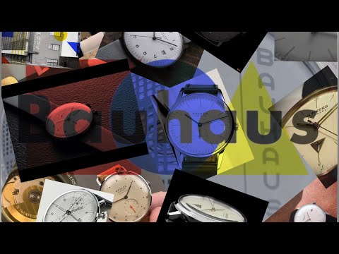 German watch review. Nomos, Junghans and Junkers, Bauhaus design watches