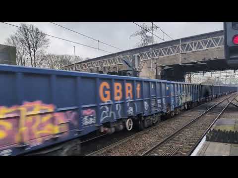 GBRF Class 66 no: 66705 @ Stafford (6G99) 29/01/2026.