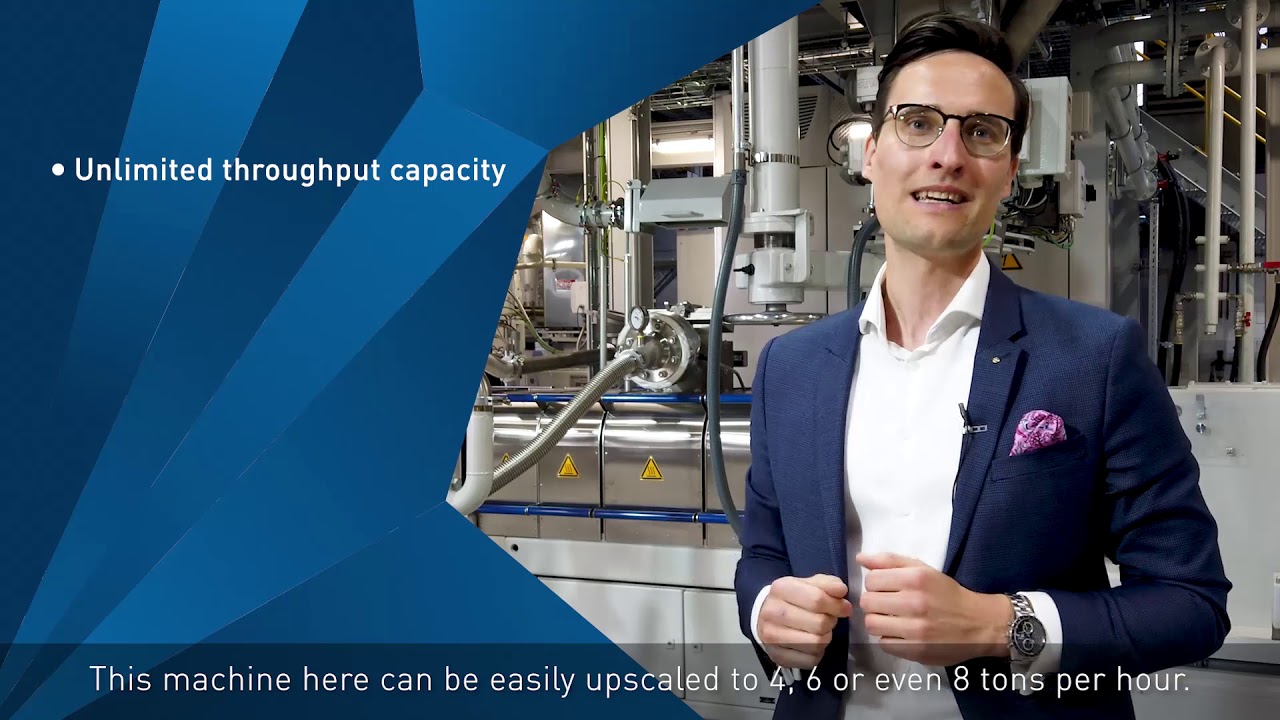 EdelweissCompounding technology - plastics recycling and compounding in one step