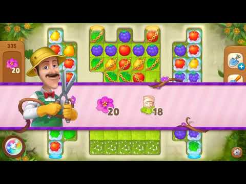 Gardenscapes- level 335 (SUPER HARD)