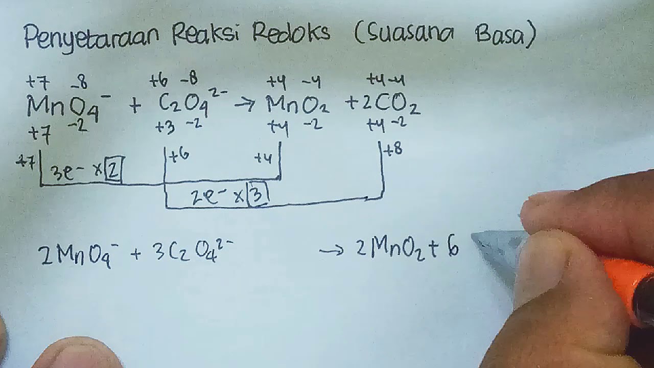 Contoh Soal Dan Pembahasan Penyetaraan Reaksi Redoks Setengah Reaksi Dapatkan Contoh