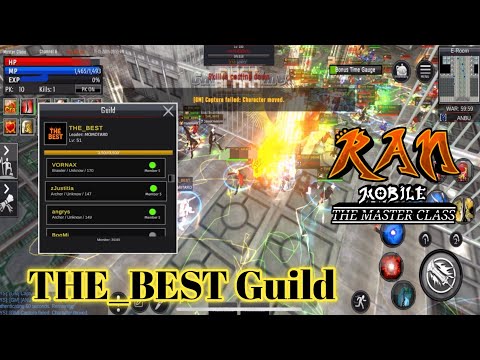 Ran Mobile | CW with the THE_BEST Guild | Ran Mobile: The Master Class v1.8.58
