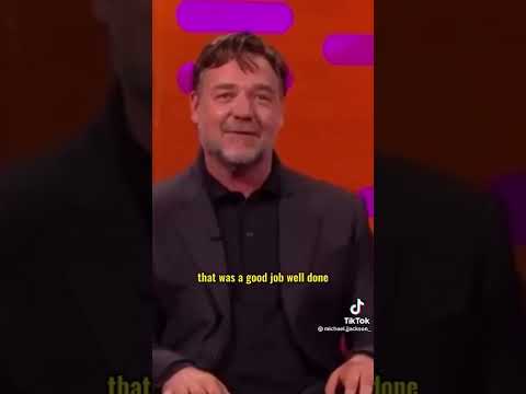 Russell Crowe. Between Michael Jackson