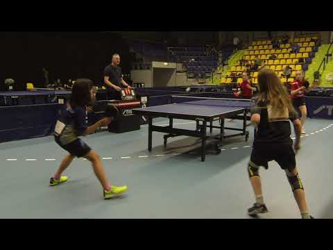 180513 UDM 2018, Yngre Pige Double - Semifinale